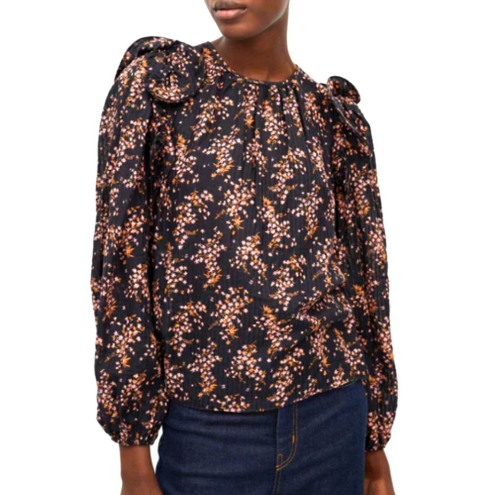 Ulla Johnson Manet Cotton Silk Top